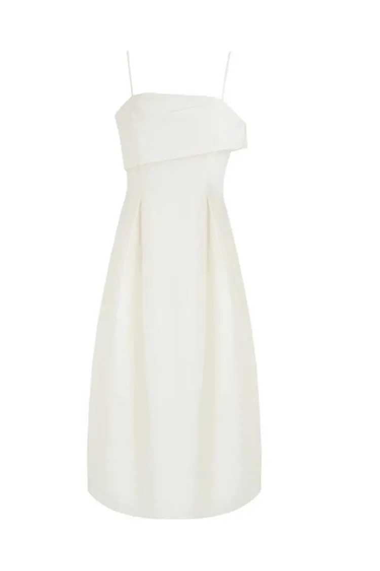 Women's French Style Asymmetric Party Dress