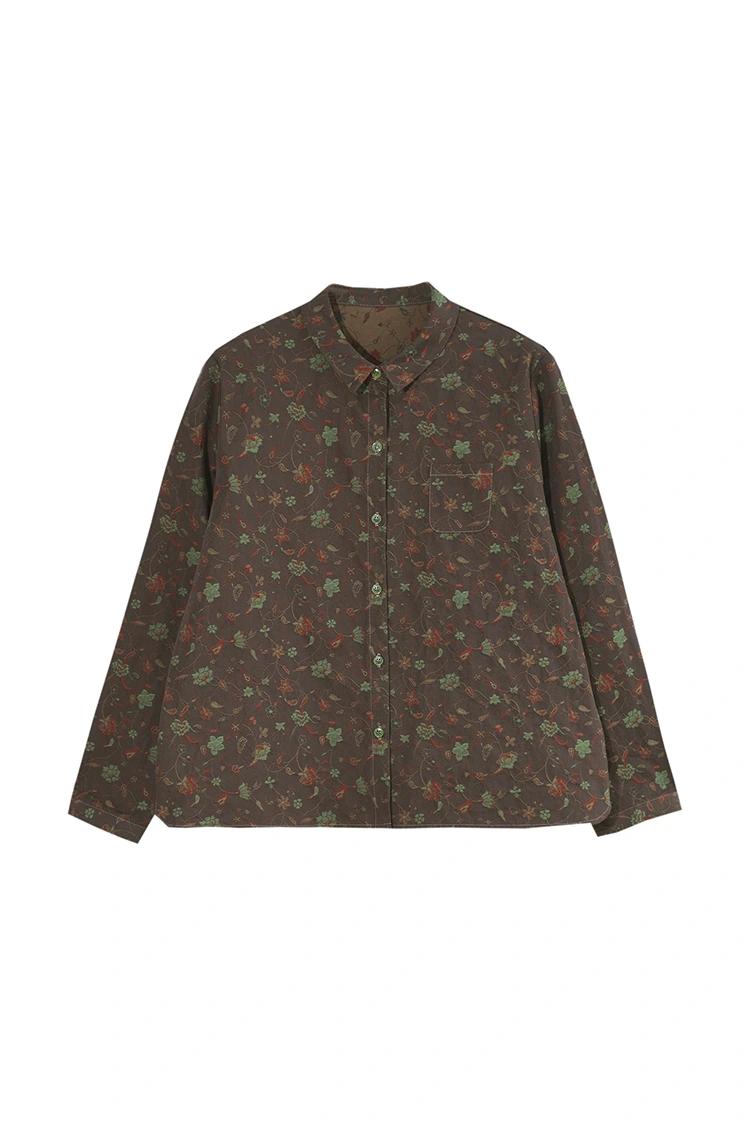 মহিলাদের ফ্লোরাল প্রিন্ট ক্যাজুয়াল ব্লাউজ