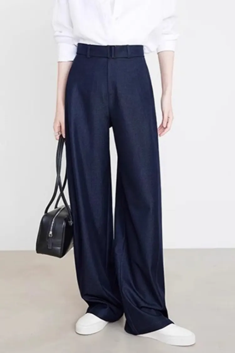 মহিলাদের স্লিম-ফিট স্যুট প্যান্ট